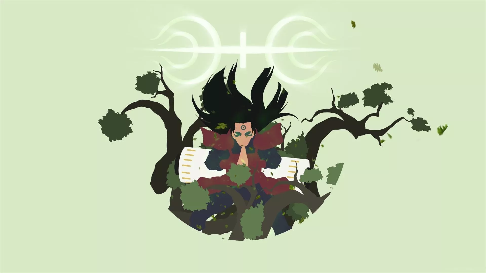 Hashirama Sage Mode Live Wallpaper