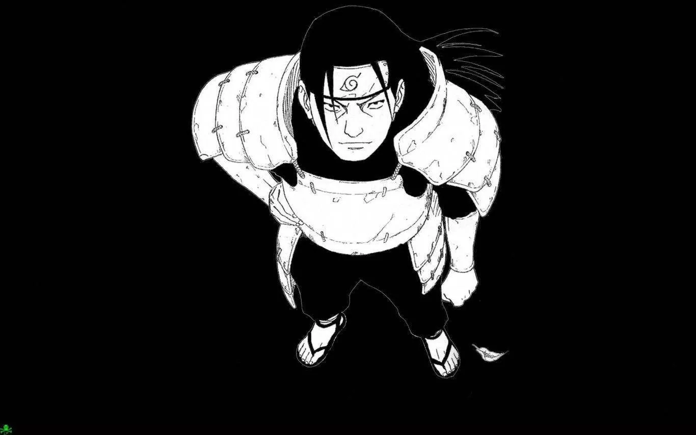 Hashirama Senju Monochrome Look Up