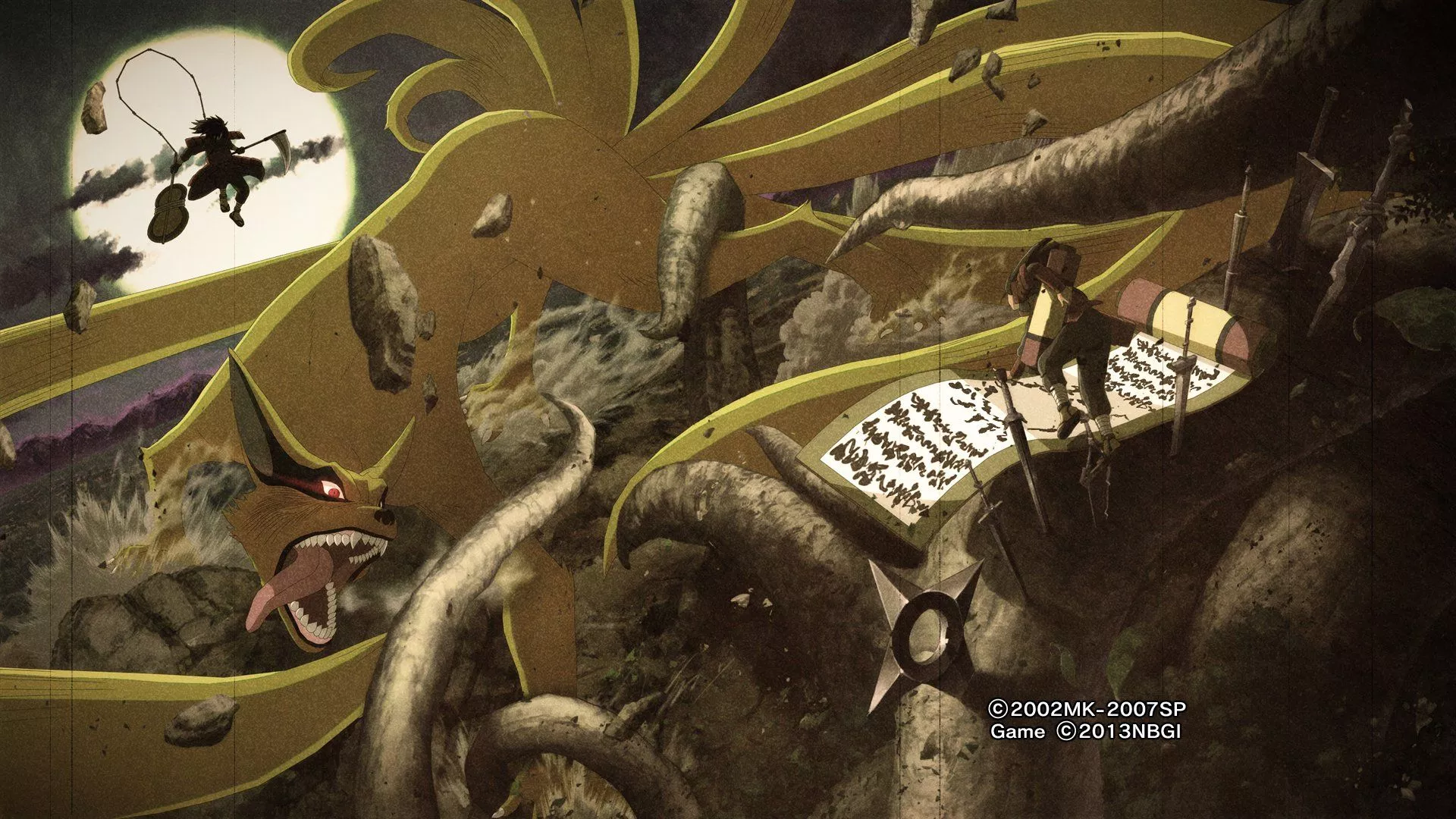 Madara vs. Hashirama HD Wallpaper