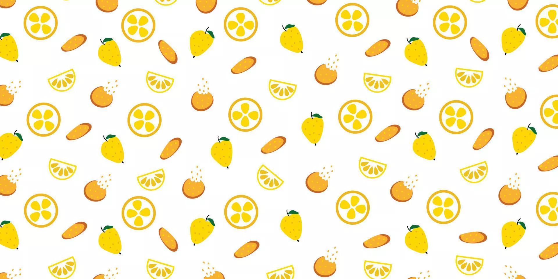 Background of fresh lemon pattern