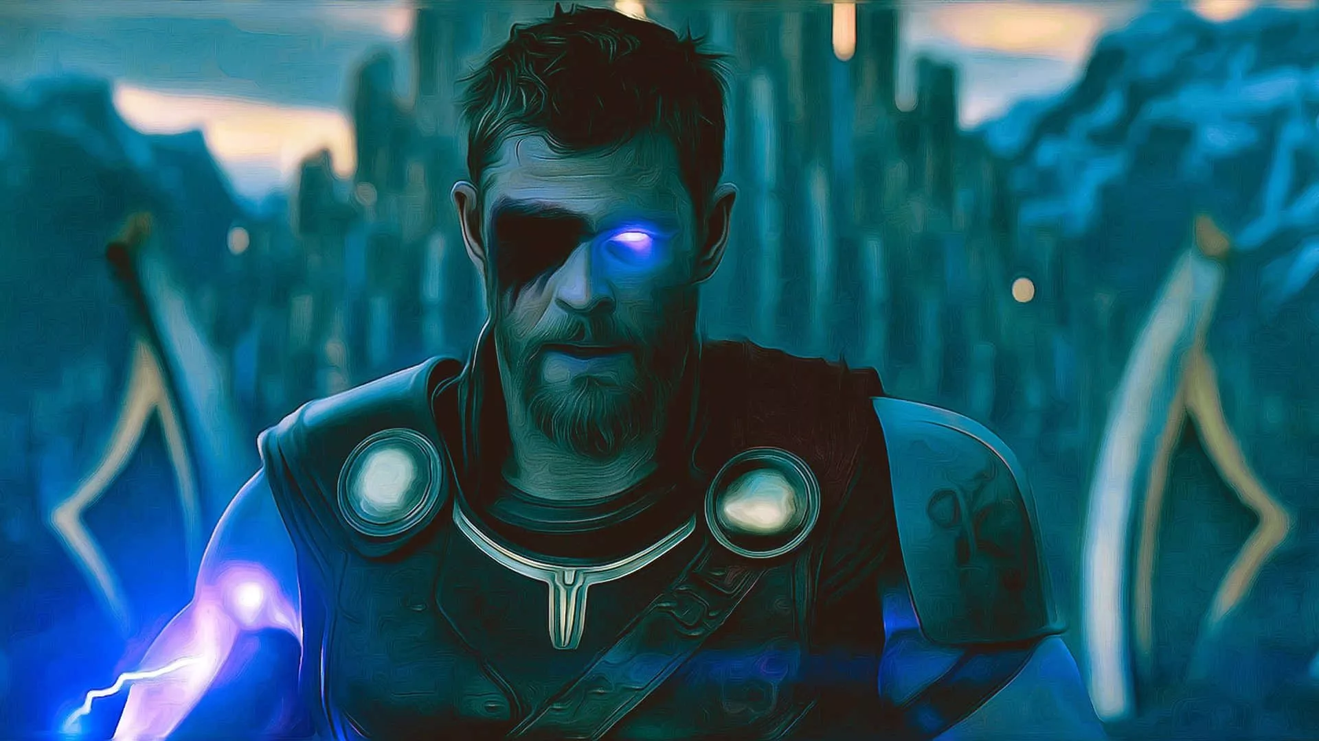 Thor Ragnarok 8K Movie Poster Wallpaper