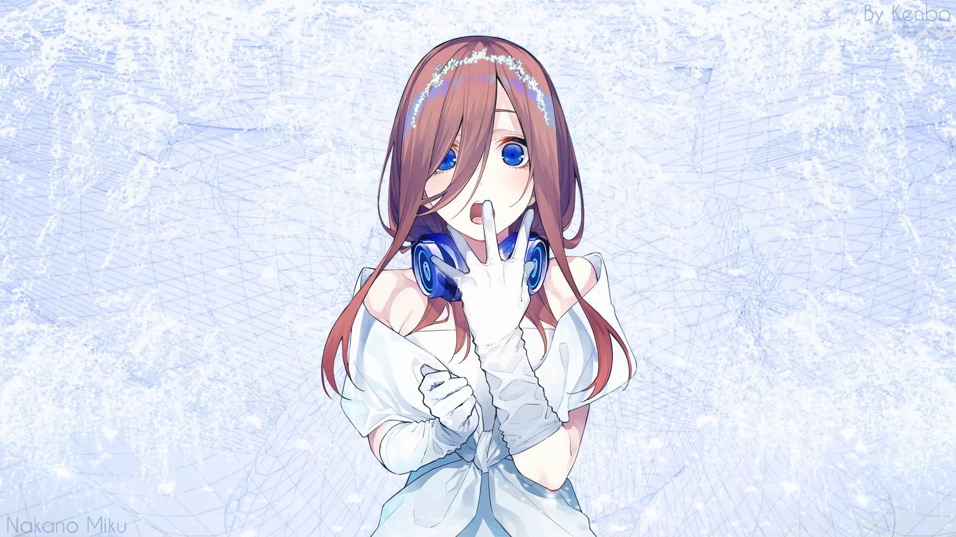 Miku Nakano. Desktop wallpaper. 1920x1080