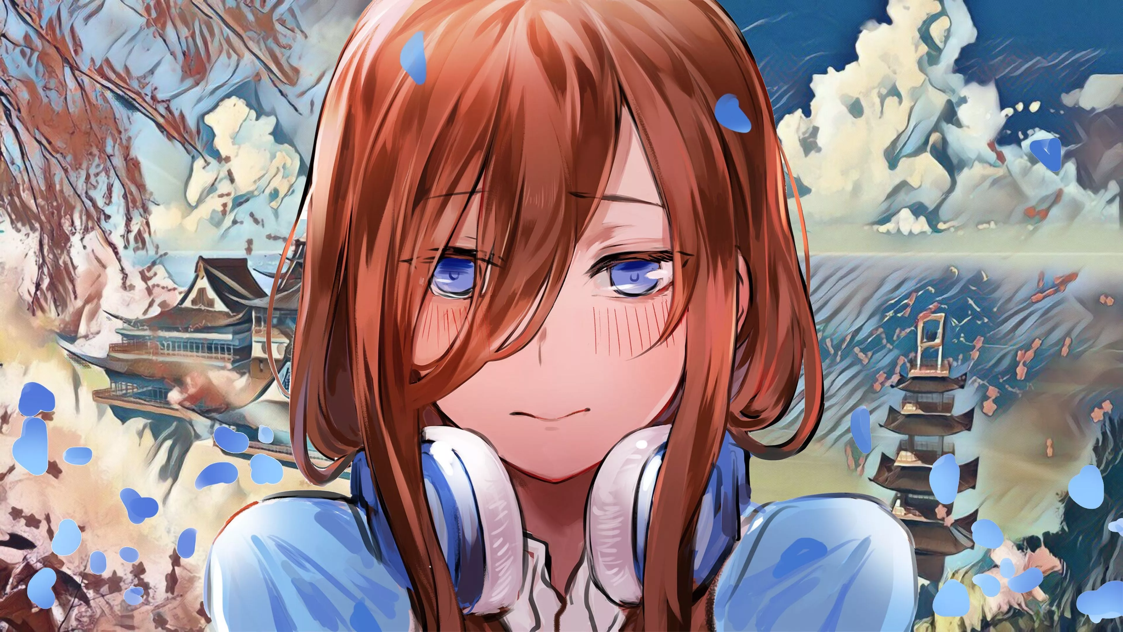 Free Miku Nakano 4K Wallpaper