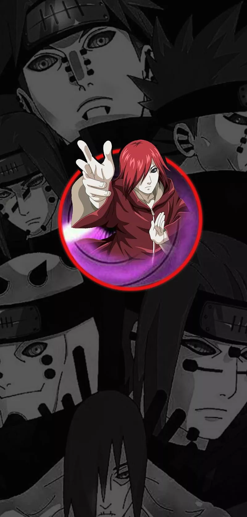 Nagato, akatsuki, anime, naruto, pain