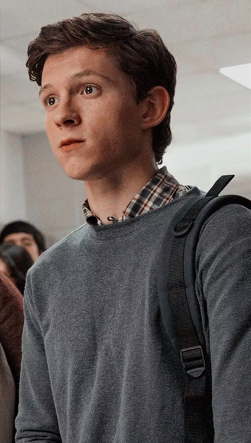 Tom Holland, heroes, spiderman, HD