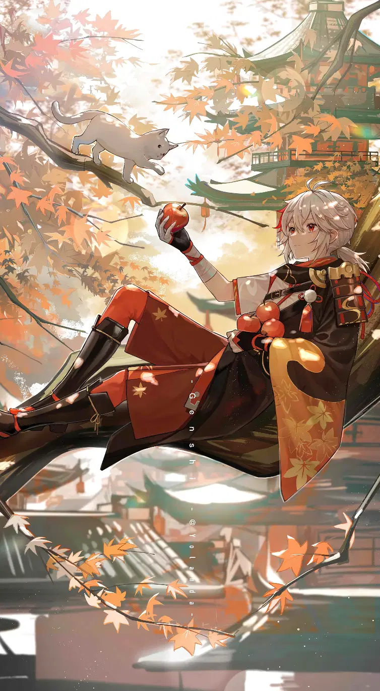 Kazuha Wallpaper for Phones Genshin