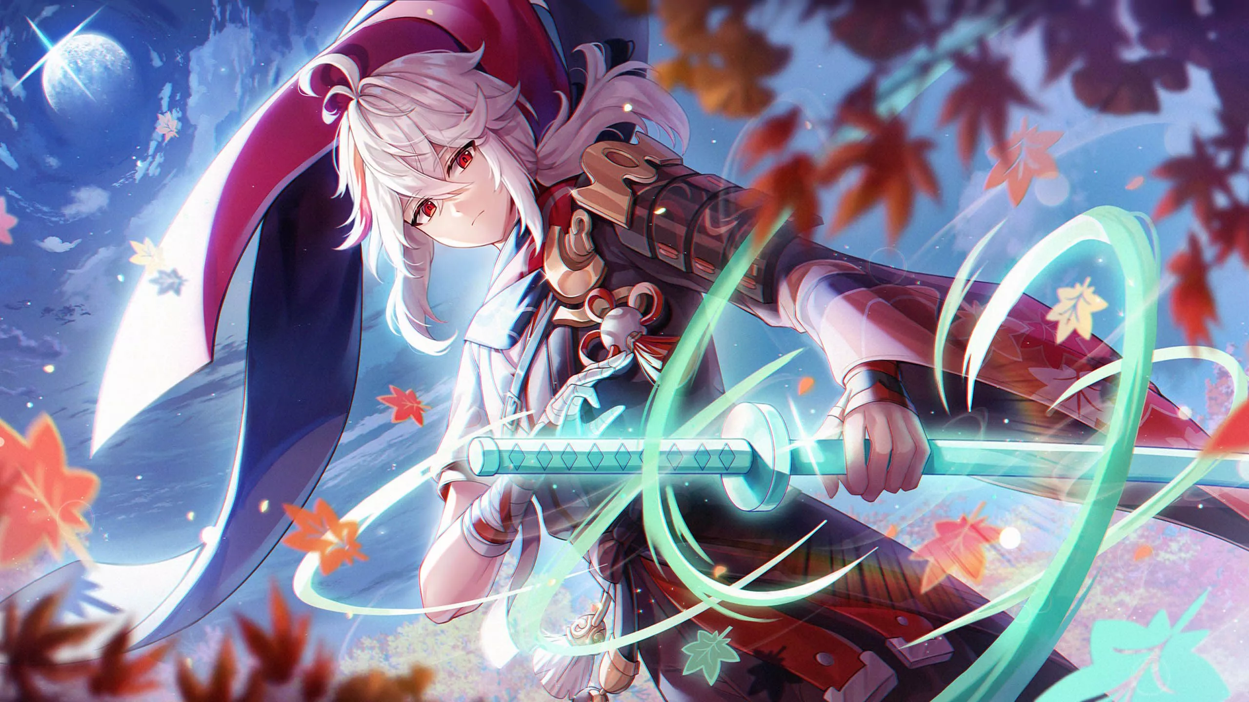 Kazuha Sky Background HD Genshin Impact