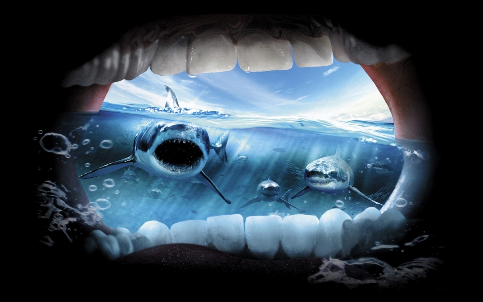 Jaws Desktop wallpaper 600x382