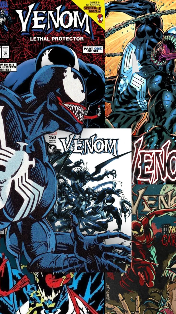 Venom comic wallpaper. #venom #marvel