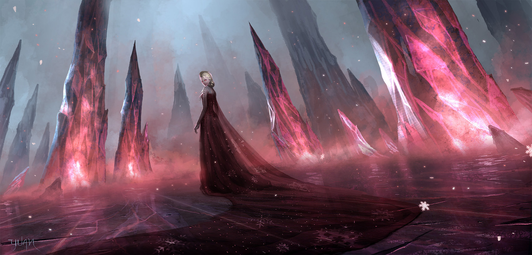 Frozen (Movie) Elsa (Frozen) Dark Movie
