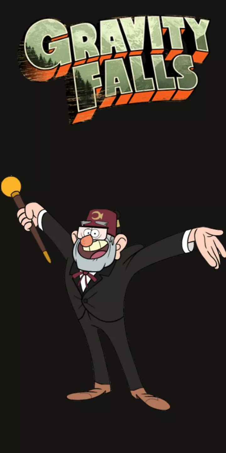 Grunkle Stan Gravity Falls Poster