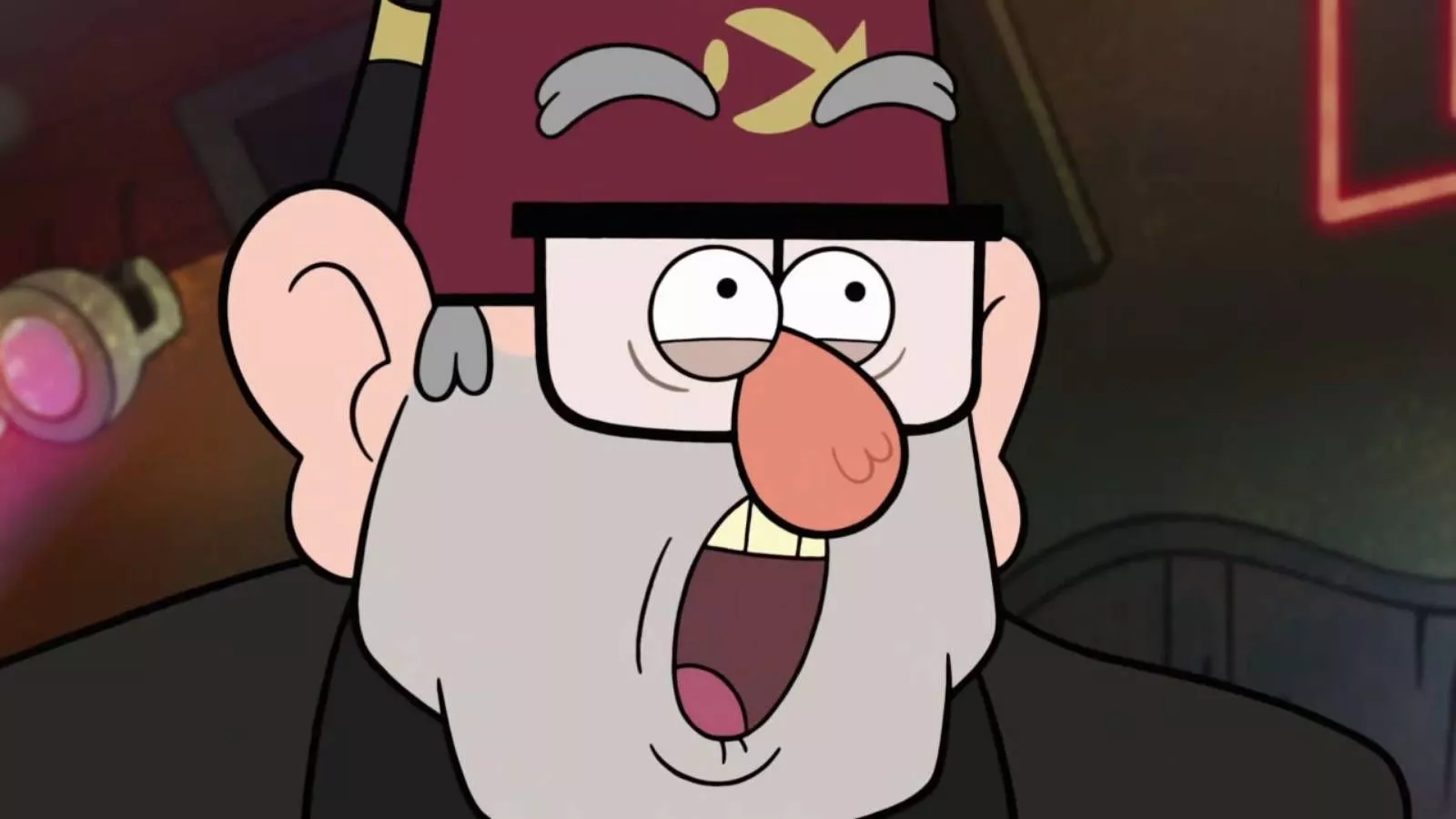 Grunkle Stan Close Up Wallpaper