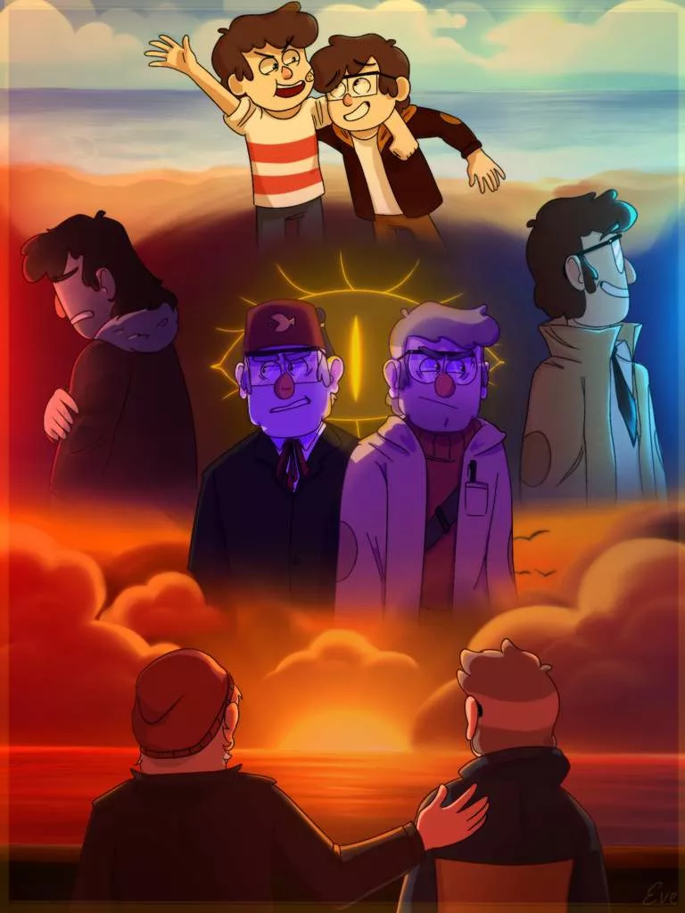 Stan Twins Wallpaper ✨. Gravity Falls