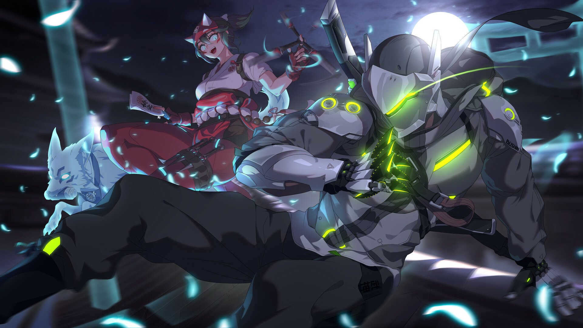 Genji (Overwatch) Kiriko (Overwatch