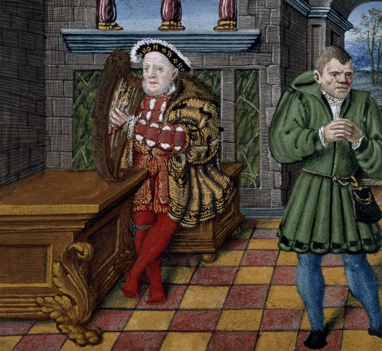 Harp Of Henry VIII 1530 1547