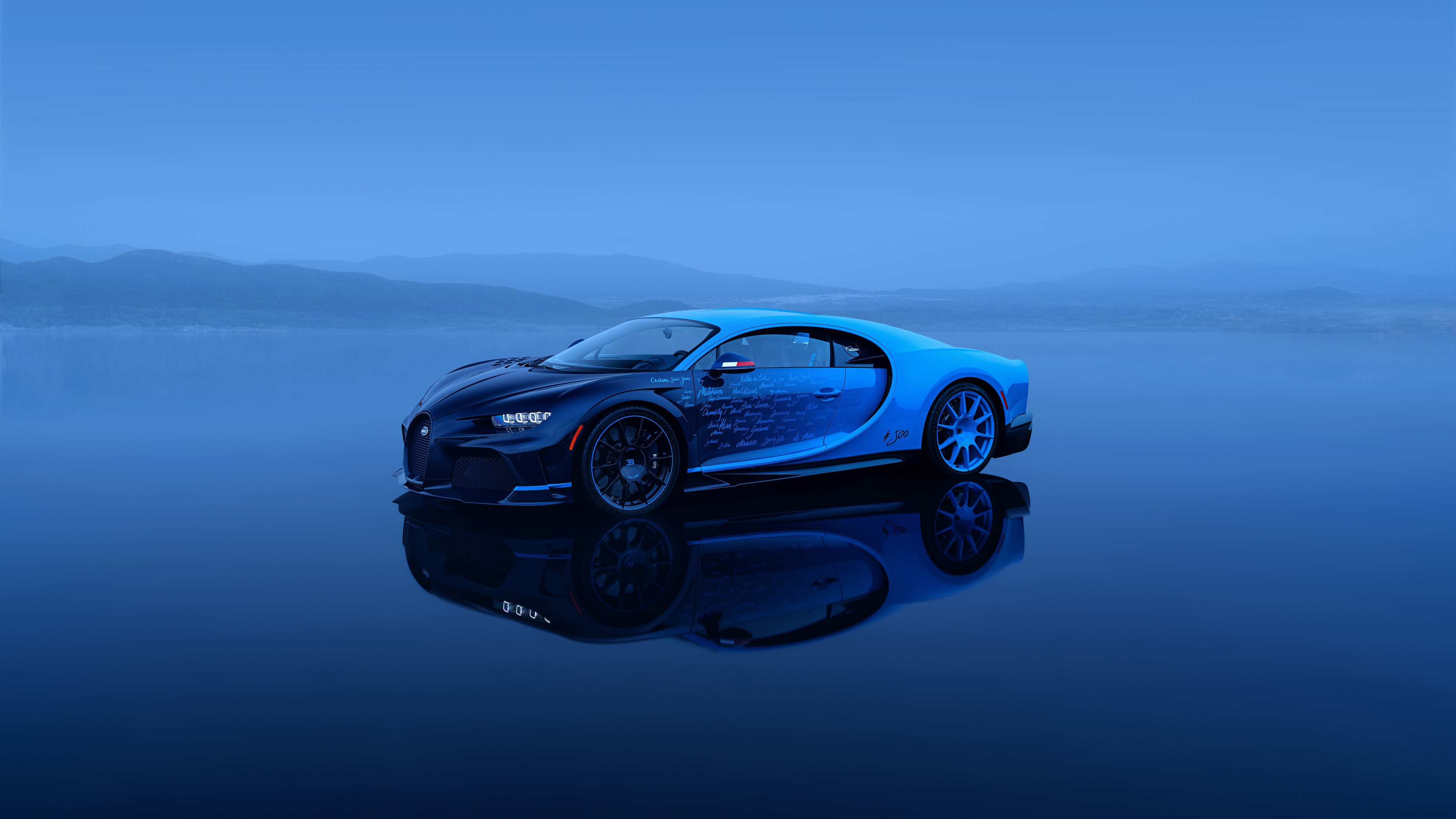 Bugatti Chiron L'Ultime 8K Wallpaper