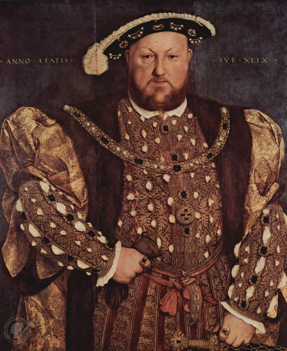 Portrait of exclusive Henry VIII