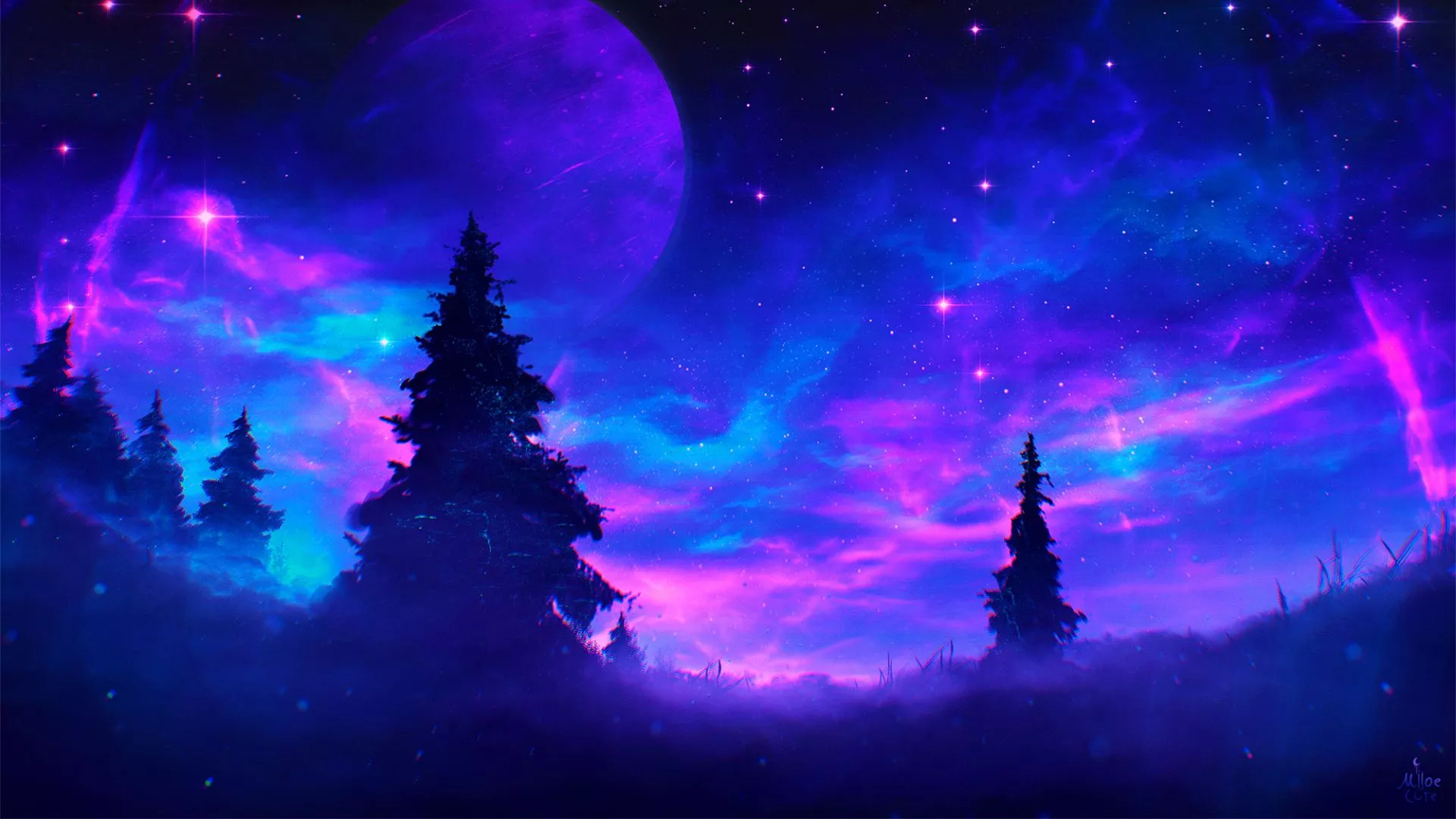 Starry Sky HD Night Fantasy