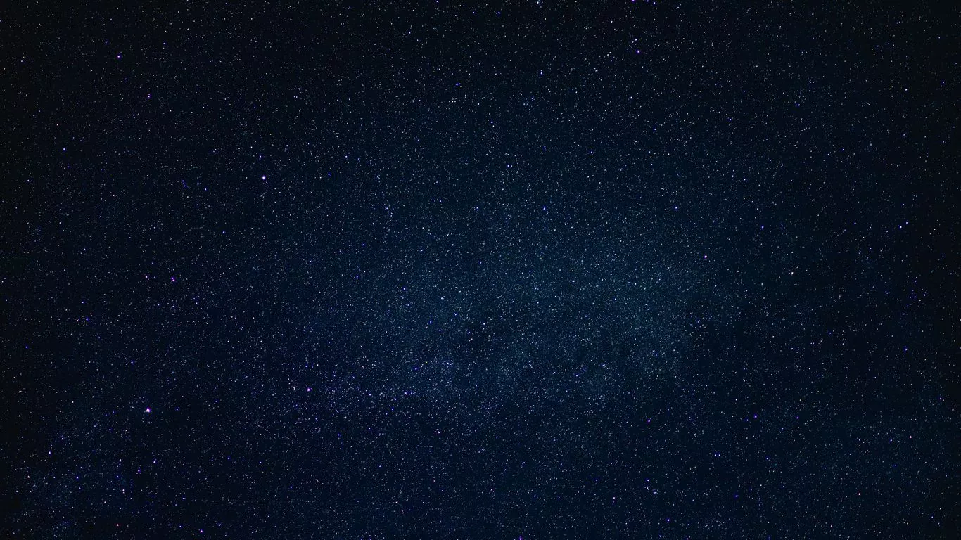 Download wallpaper 1366x768 starry sky