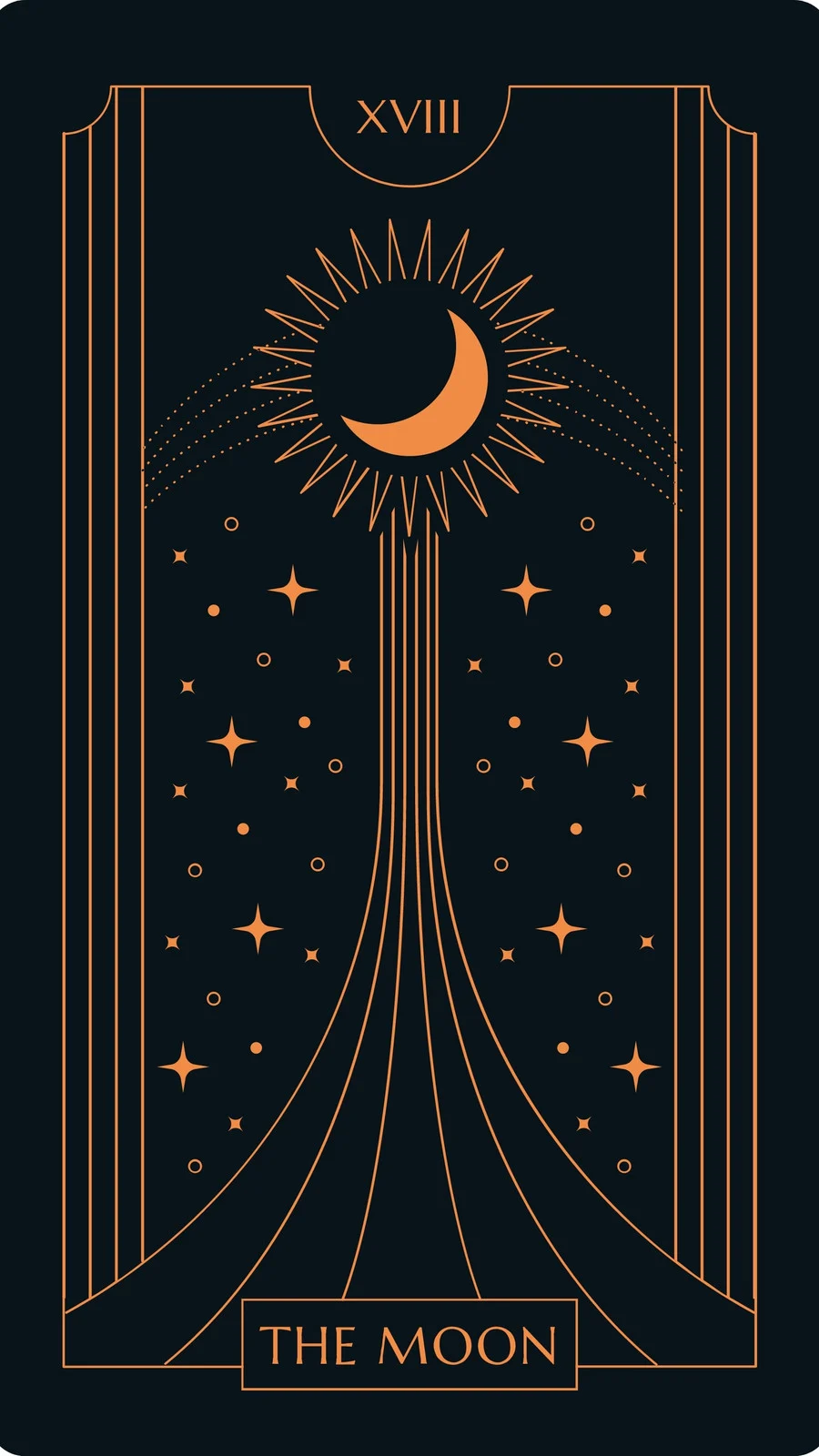 aesthetic moon wallpaper