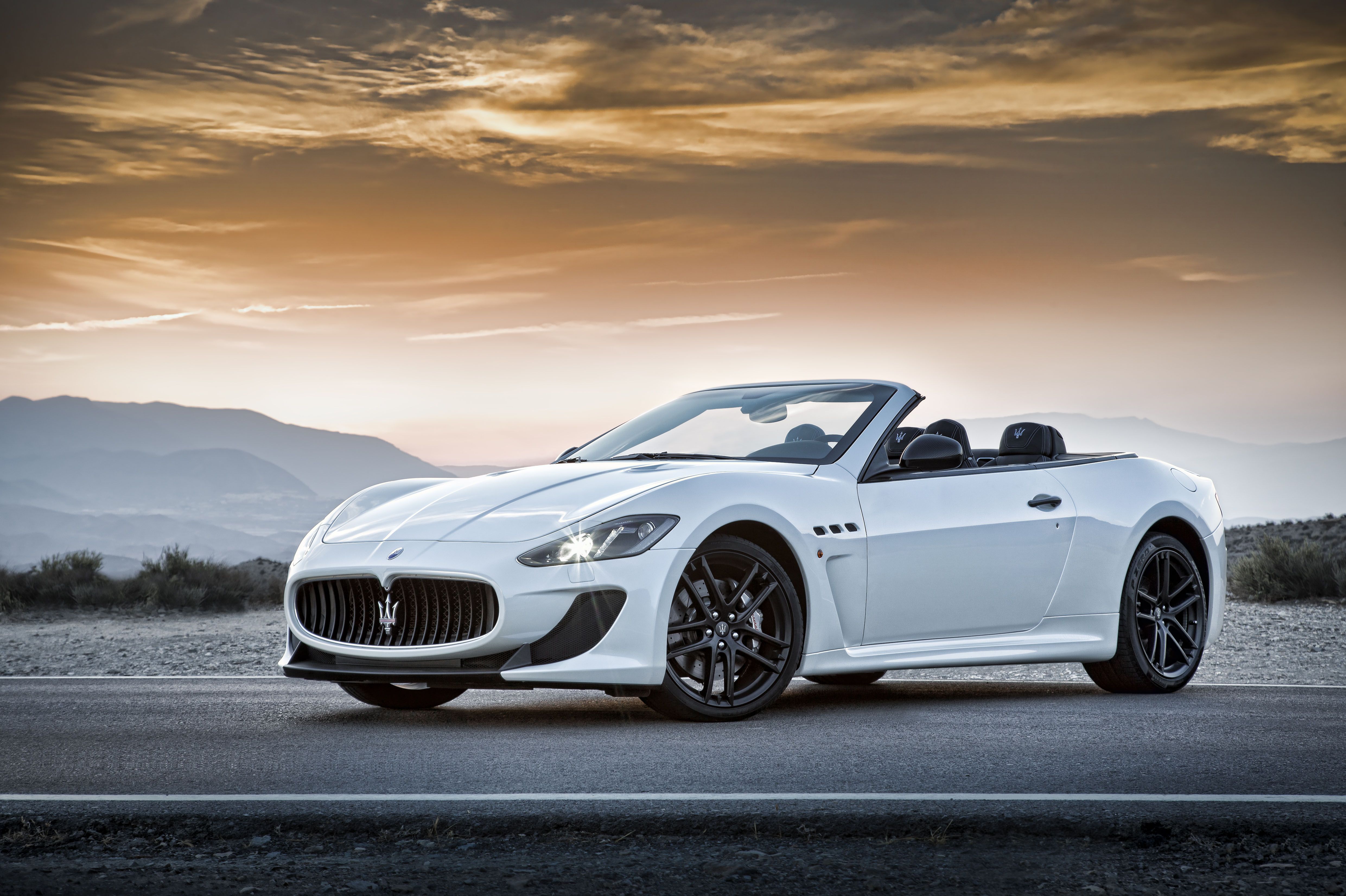 Maserati GranCabrio MC 4K UHD Wallpaper