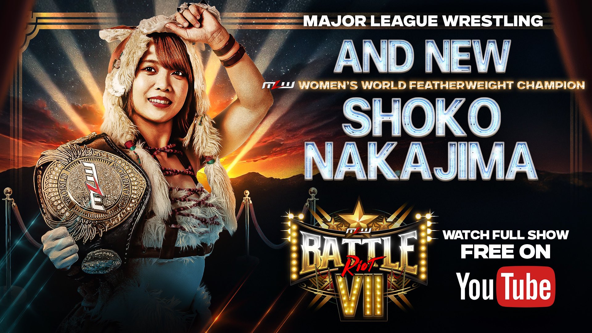 congratulating Shoko Nakajima