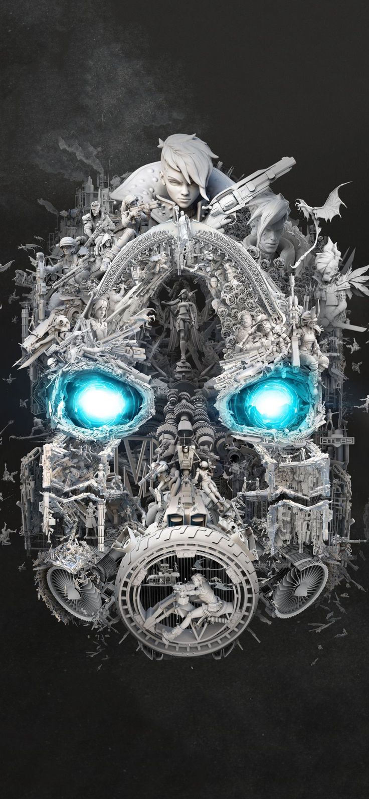 Awesome Borderlands iPhone Wallpaper