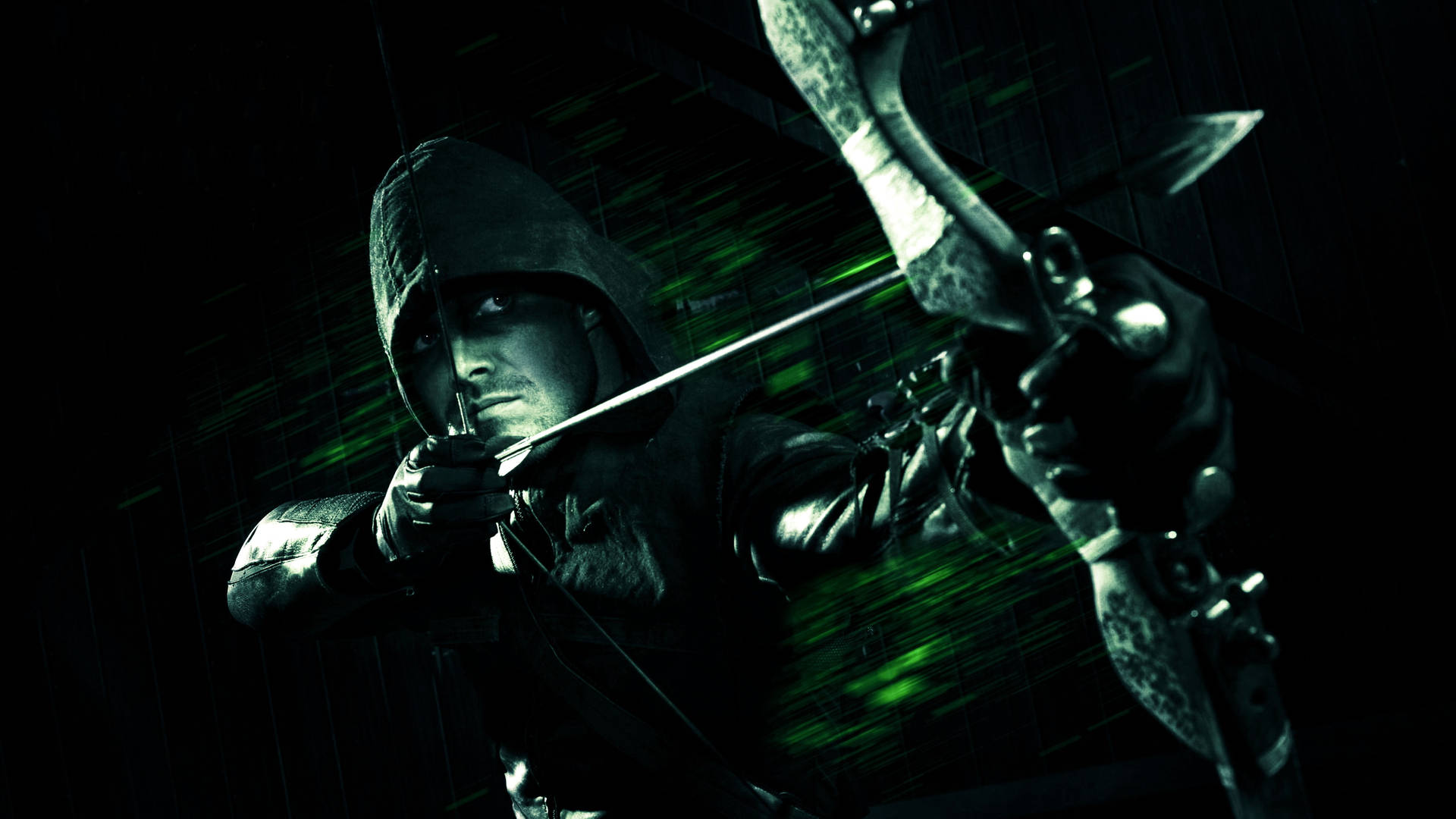 Green Arrow Dc Comics Dark 4k Wallpaper
