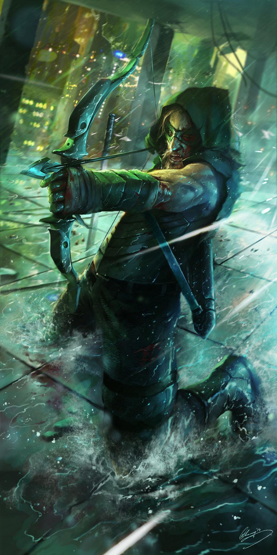 Artwork Green Arrow by Lap Pun Cheung