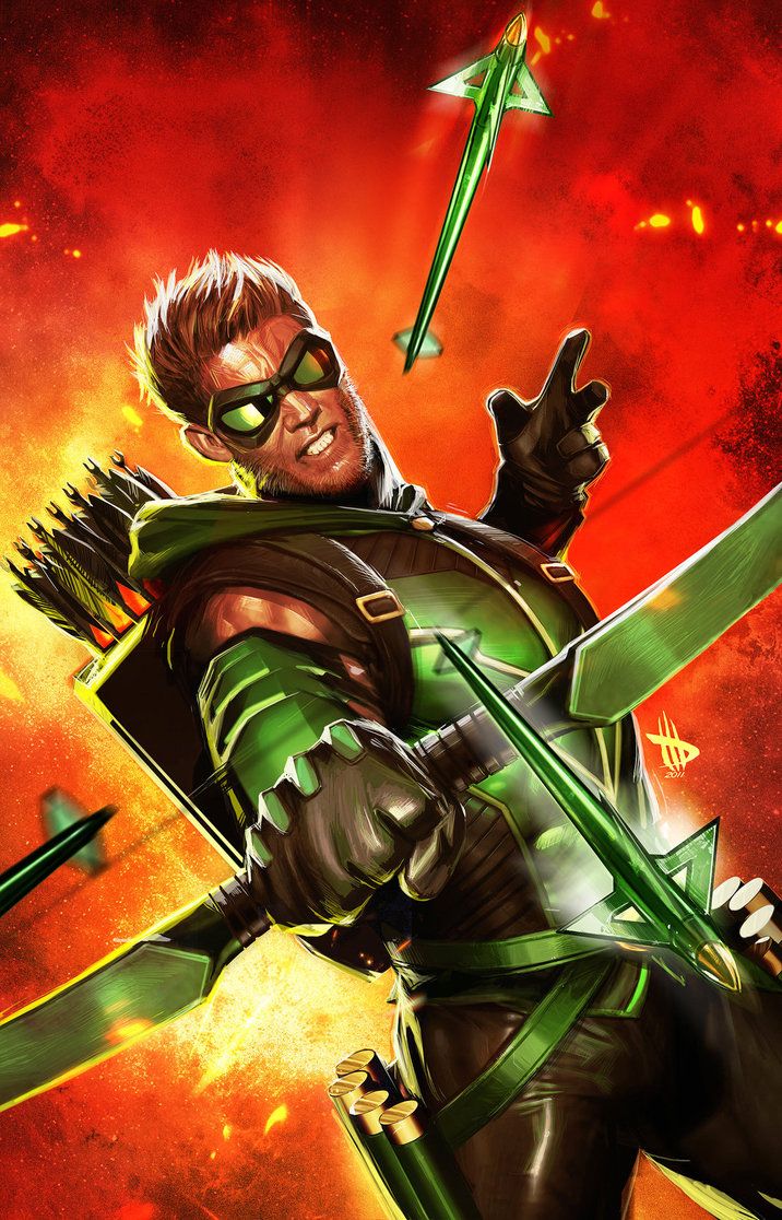 Green Arrow. By *Dave Wilkins