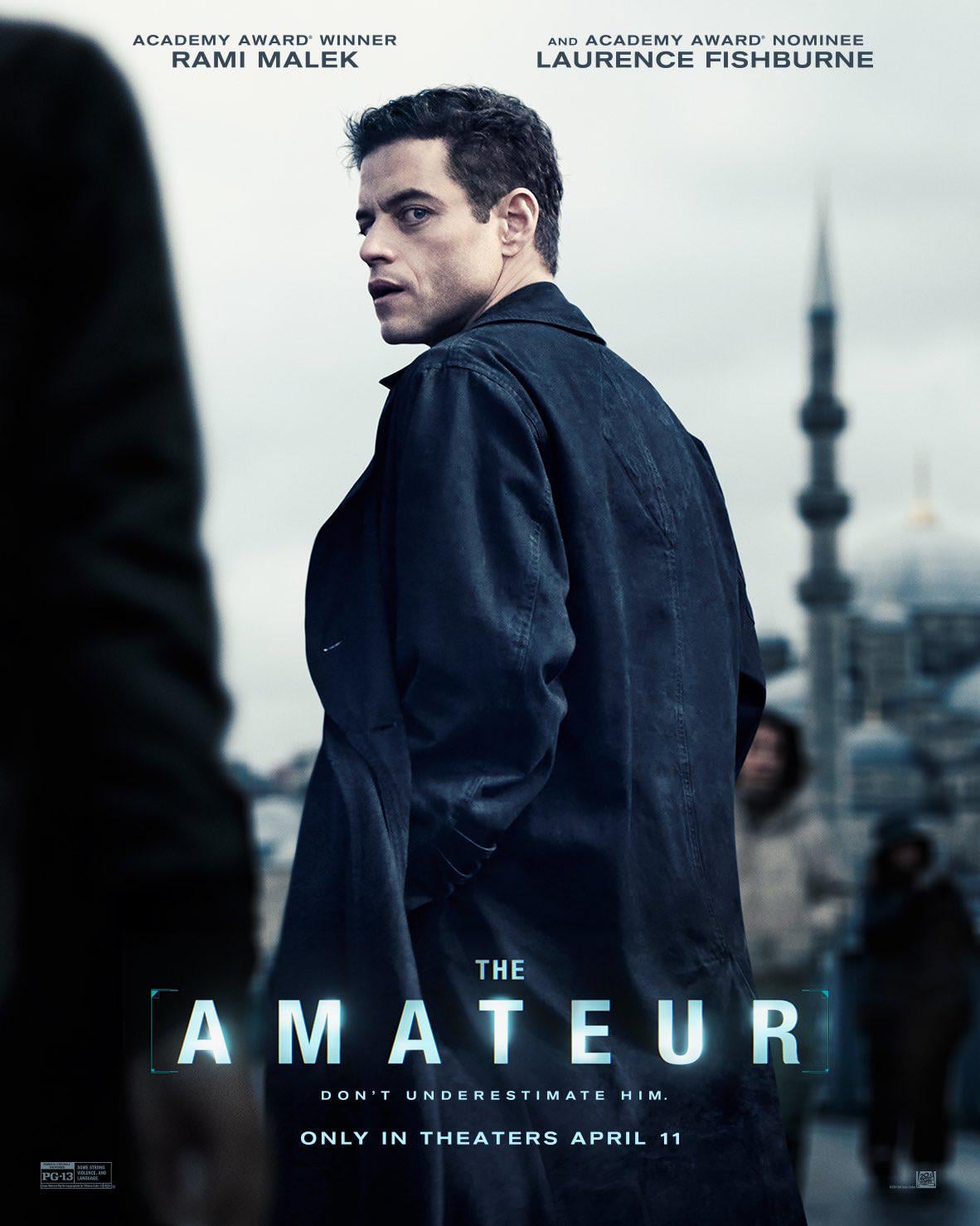 THE AMATEUR' Starring Rami Malek