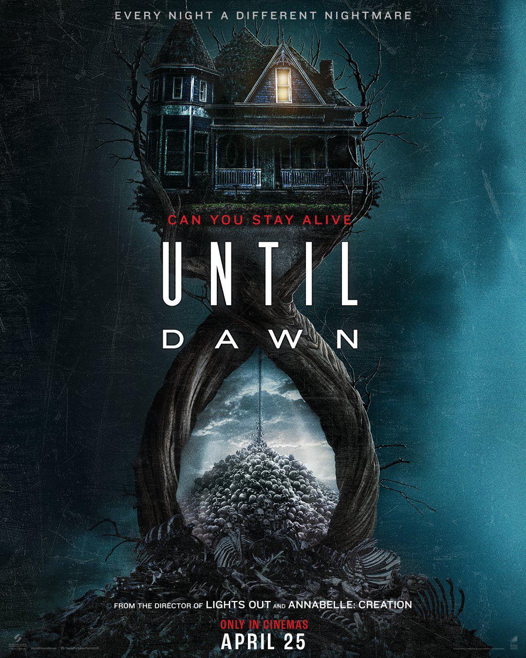 New poster for 'Until Dawn'