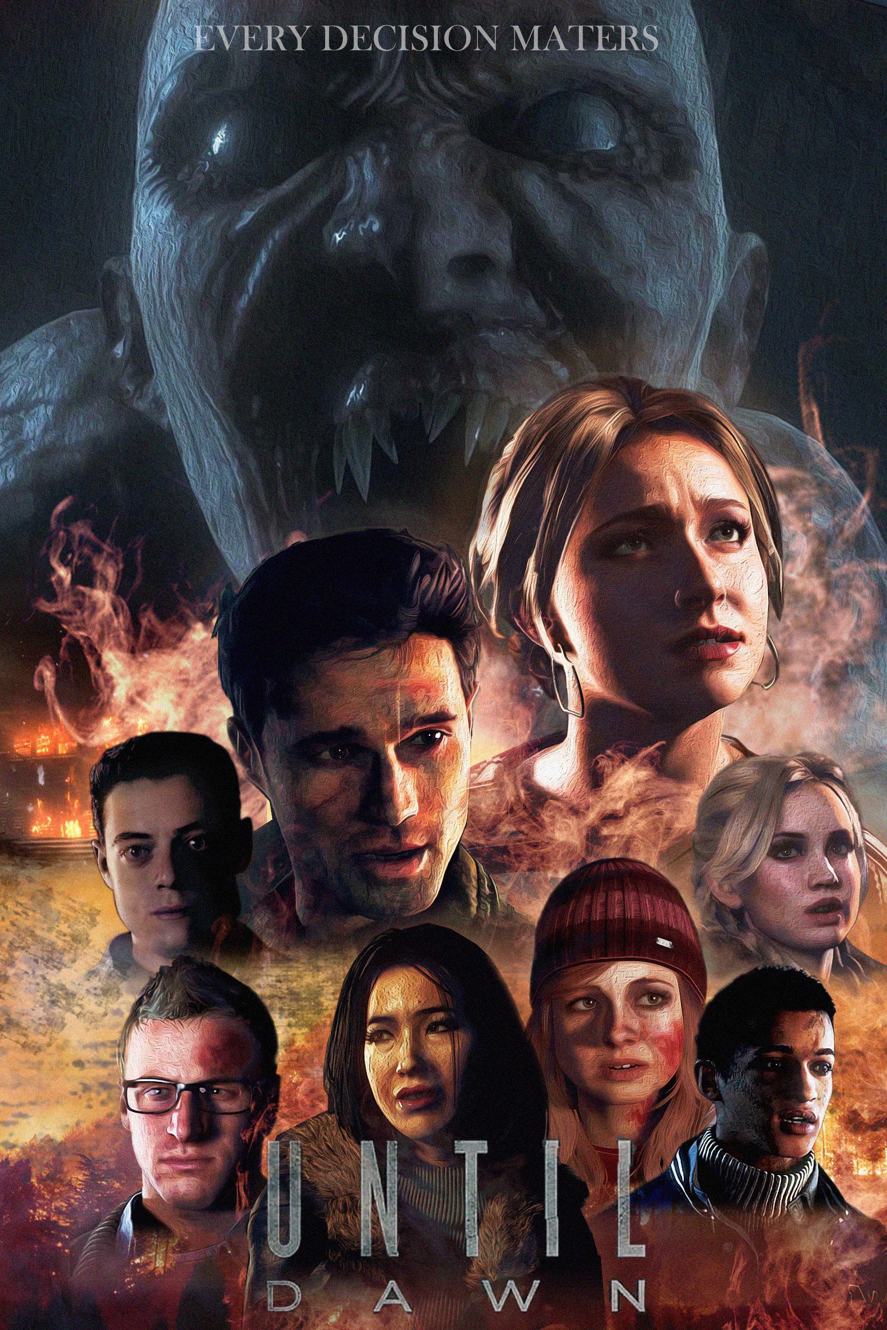 painted ensemble movie poster