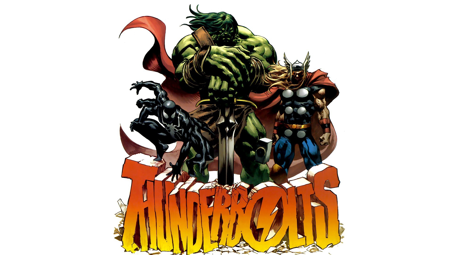 Wallpaper comics, Marvel Comics