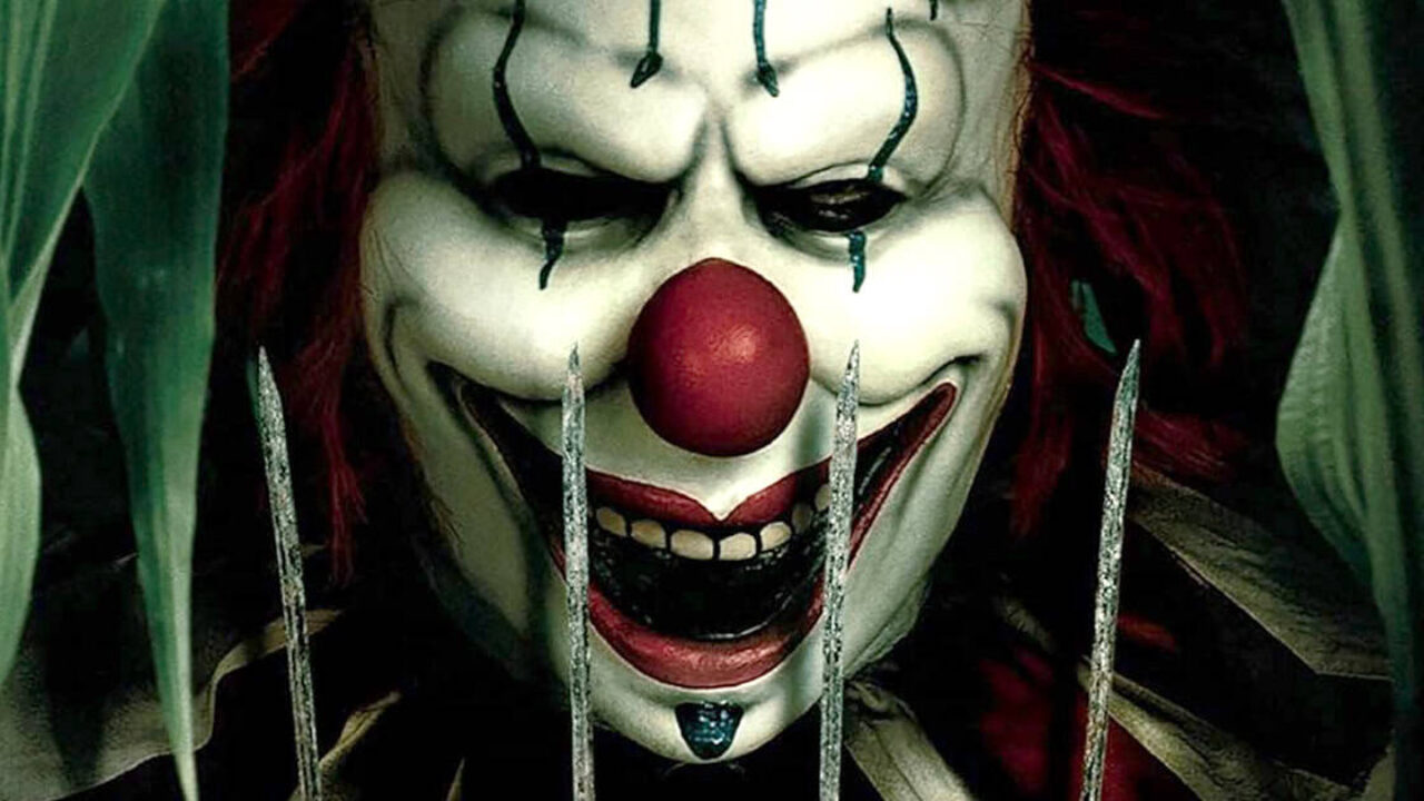 Clown in a Cornfield slasher movie