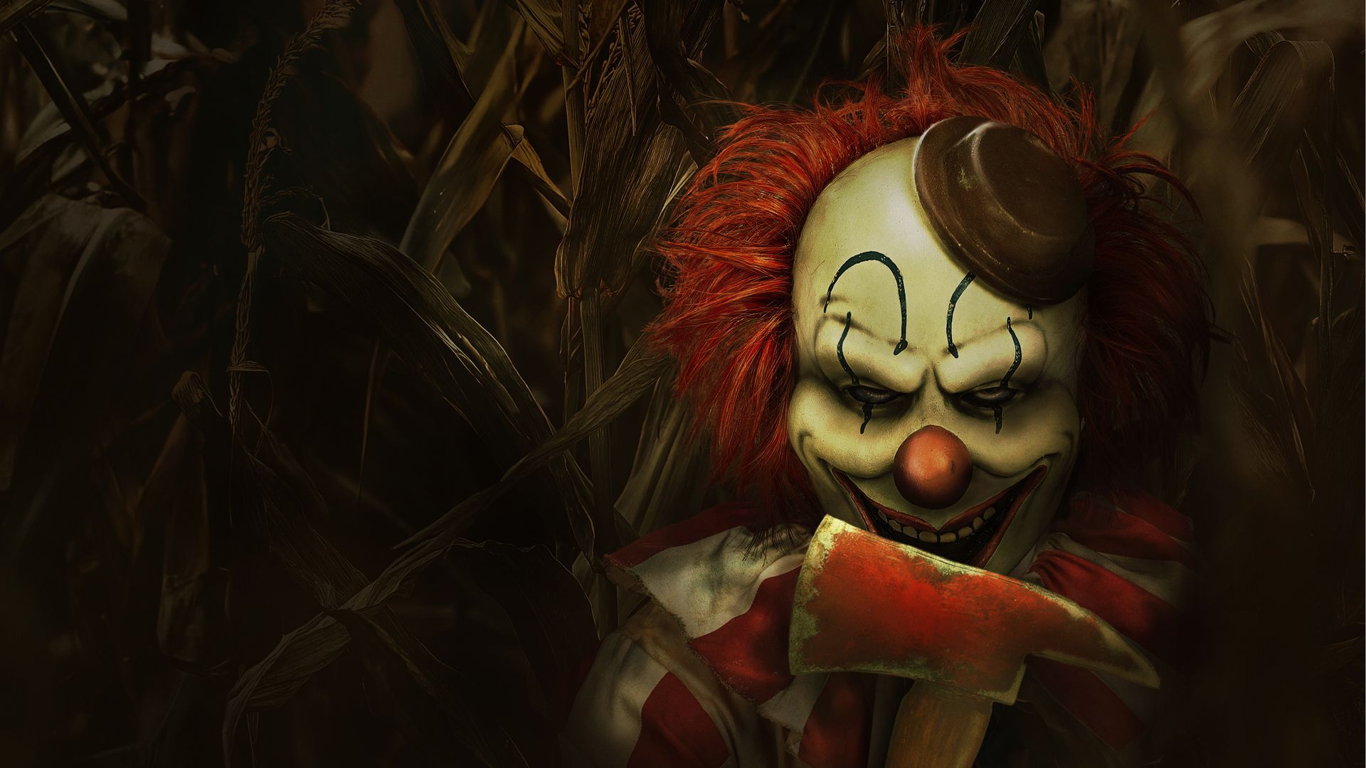 Clown in a Cornfield Release