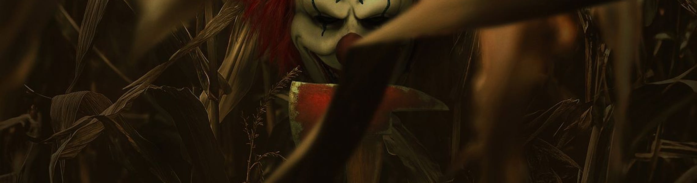 Clown in a Cornfield