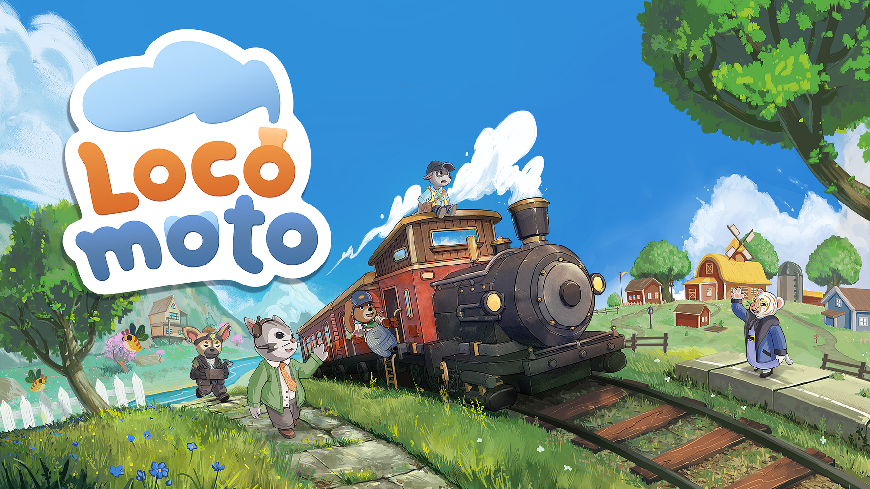 Aboard! Cozy Train Adventure 'Locomoto