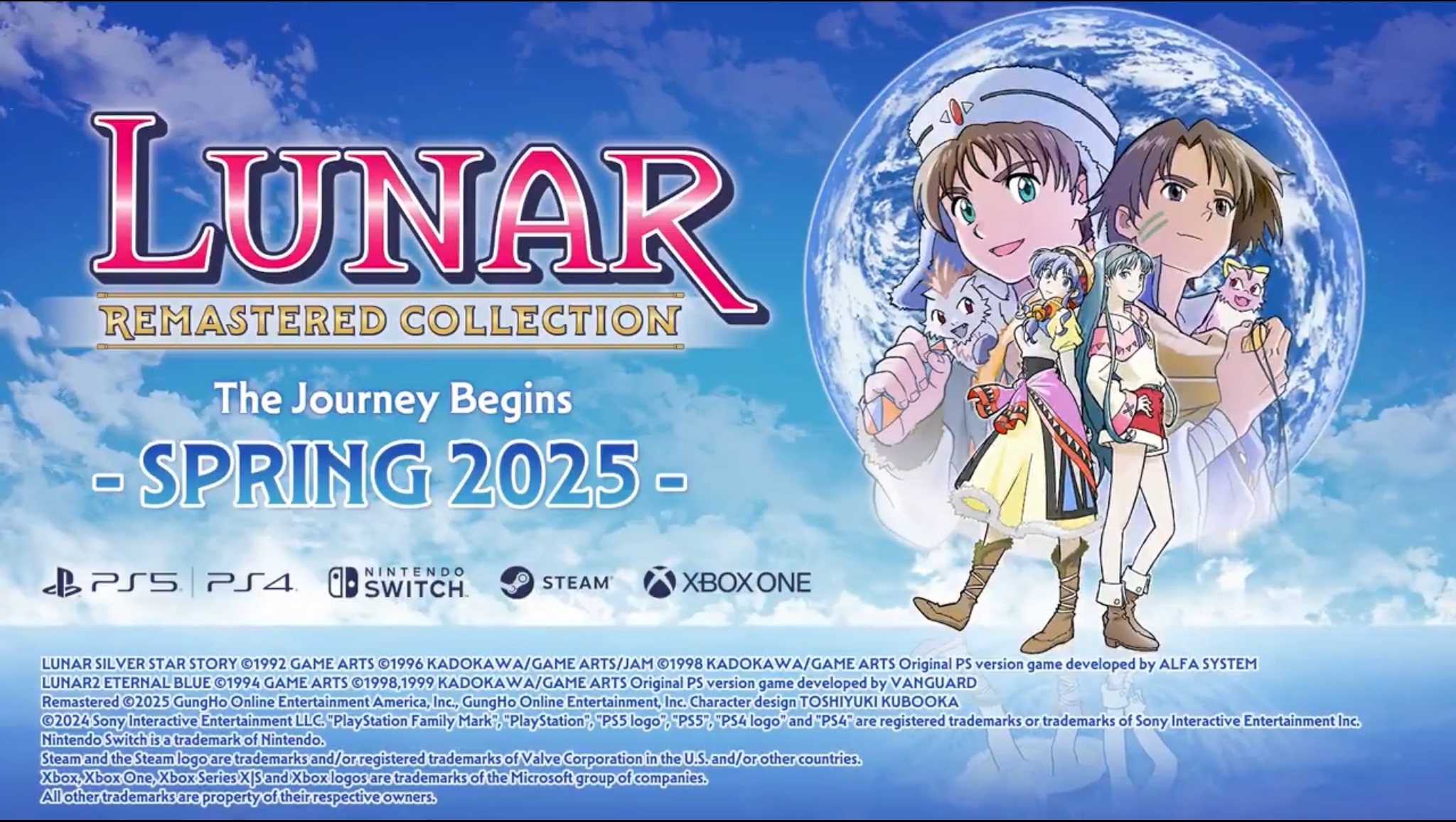 LUNAR Remastered Collection' Hits PC