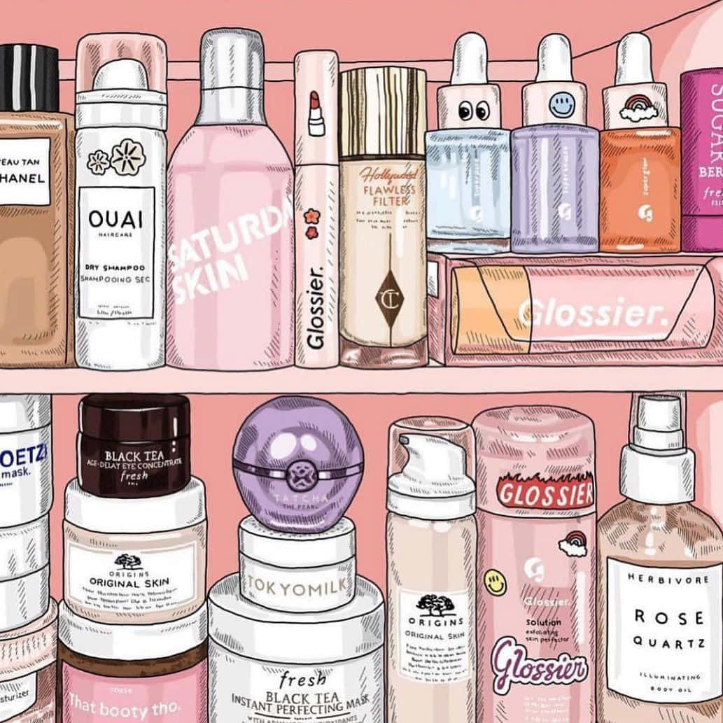 Skincare Aesthetic Wallpaper