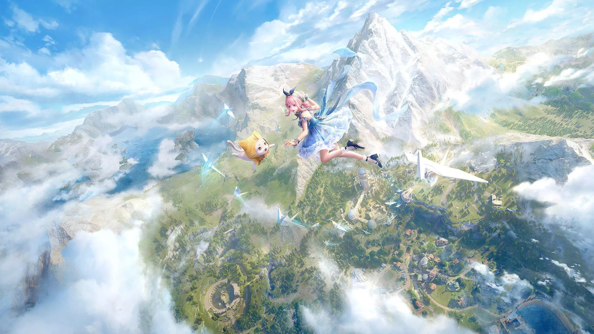 Infinity Nikki HD Wallpaper: A Soaring