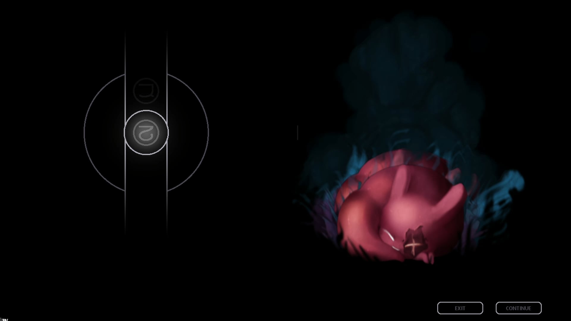 Artificer hibernation screen bugs out