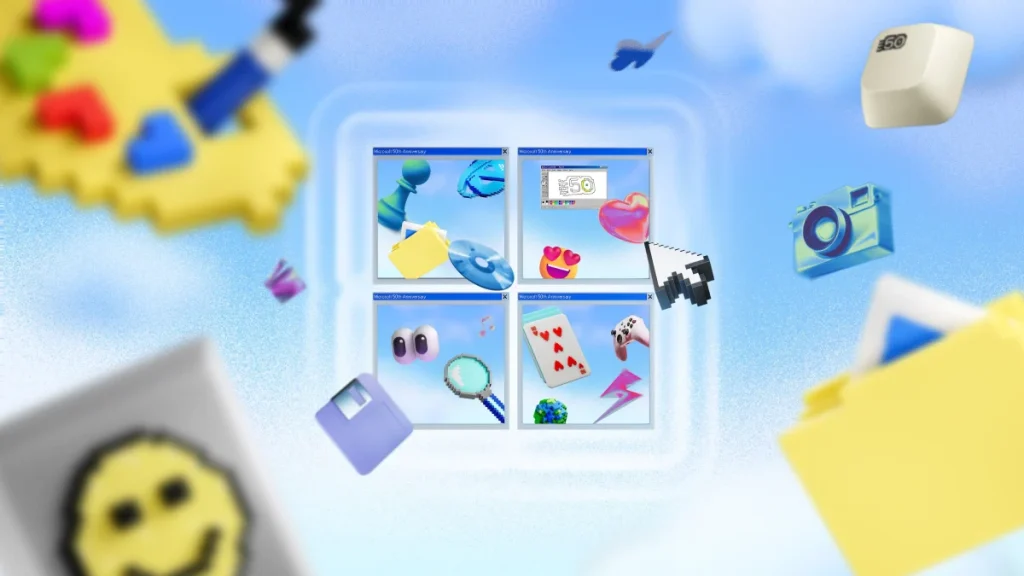 Windows 50th anniversary wallpaper