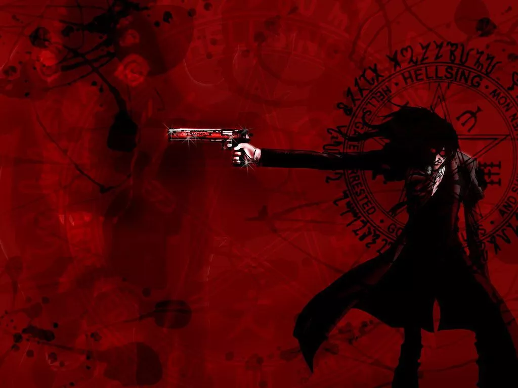 Hellsing Anime 1024X768 Anime Wallpaper