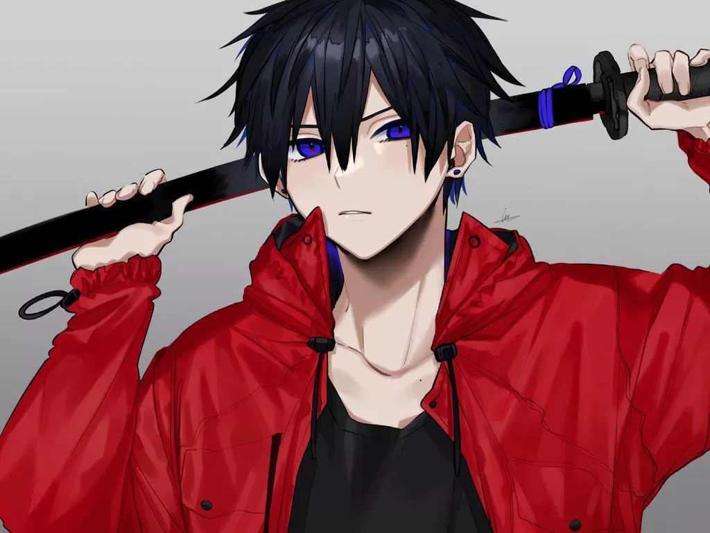 Download wallpaper 1024x768 ninja, guy