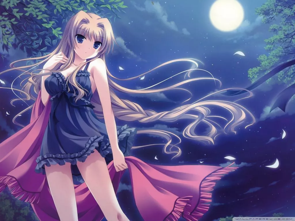 Anime Girl Ultra HD Wallpaper for 4K