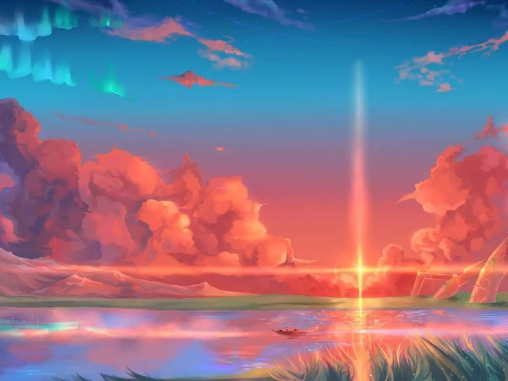 Beautiful Anime Scenery Wallpaper