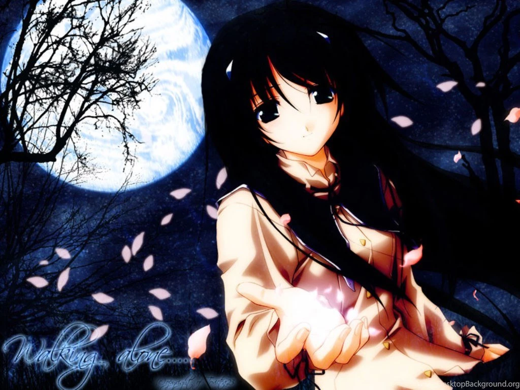 Sad Love Anime Wallpaper, Size