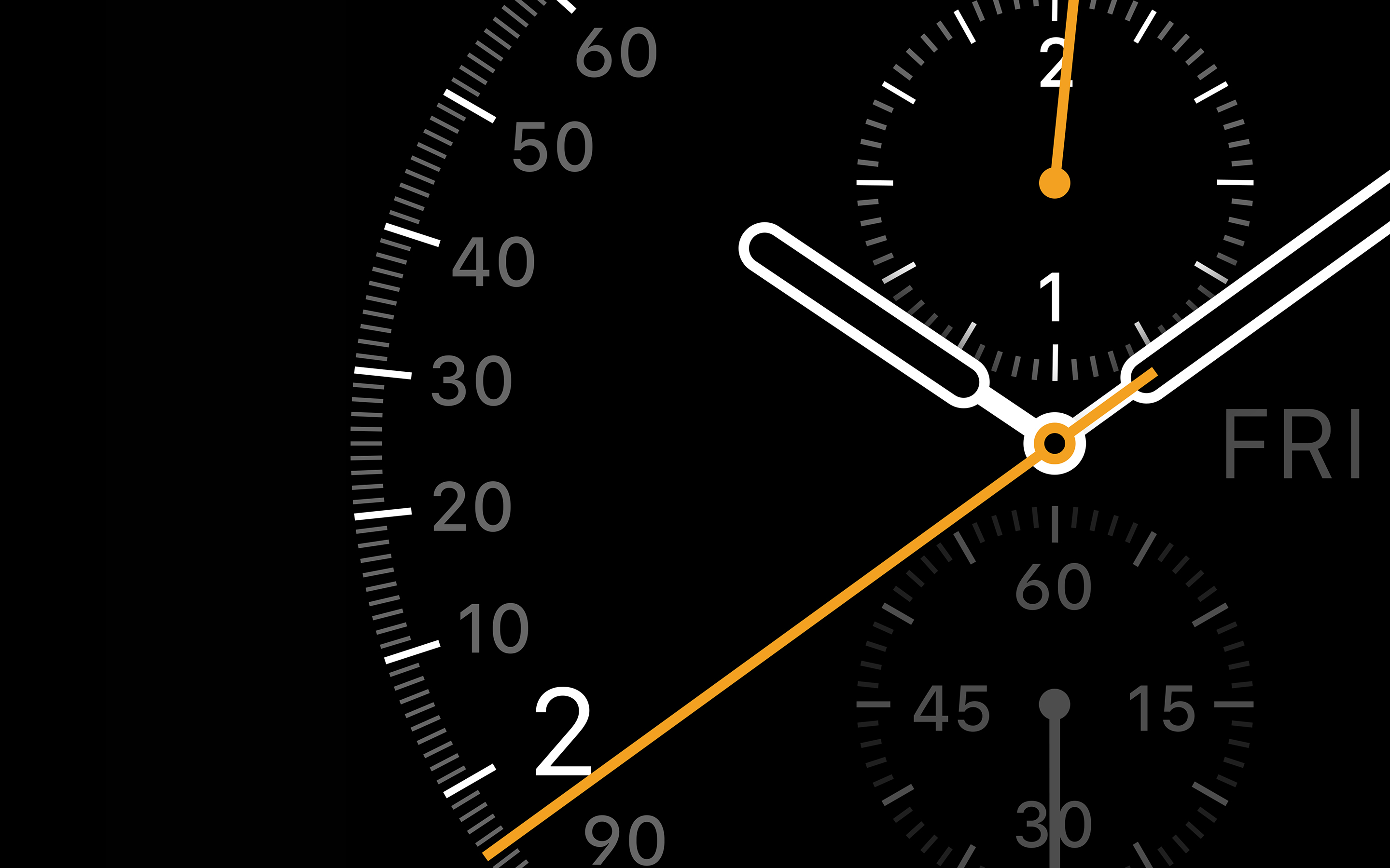 Apple Watch Chronograph wallpaper