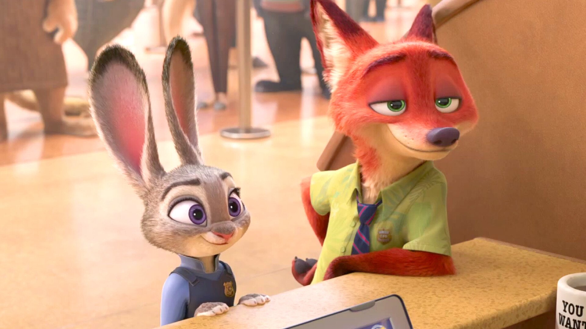 Judy Hopps and Nick Wilde